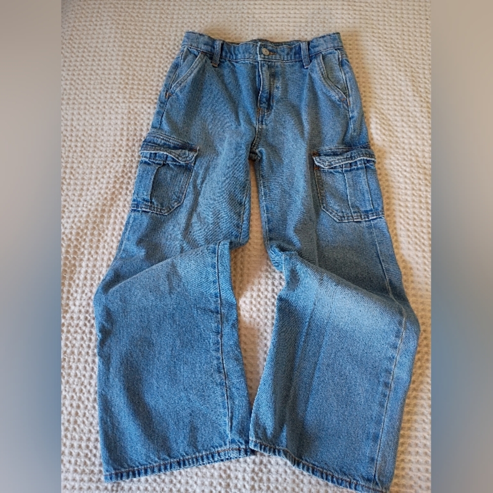 Old Navy Baggy Wide Leg Jeans Kids